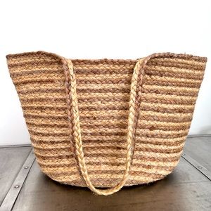 NWOT Large Jute Bag